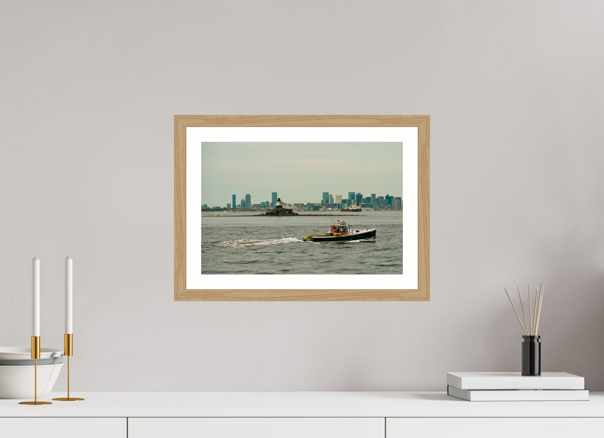 15 x 10″, Natural Oak Homeward with the Haul