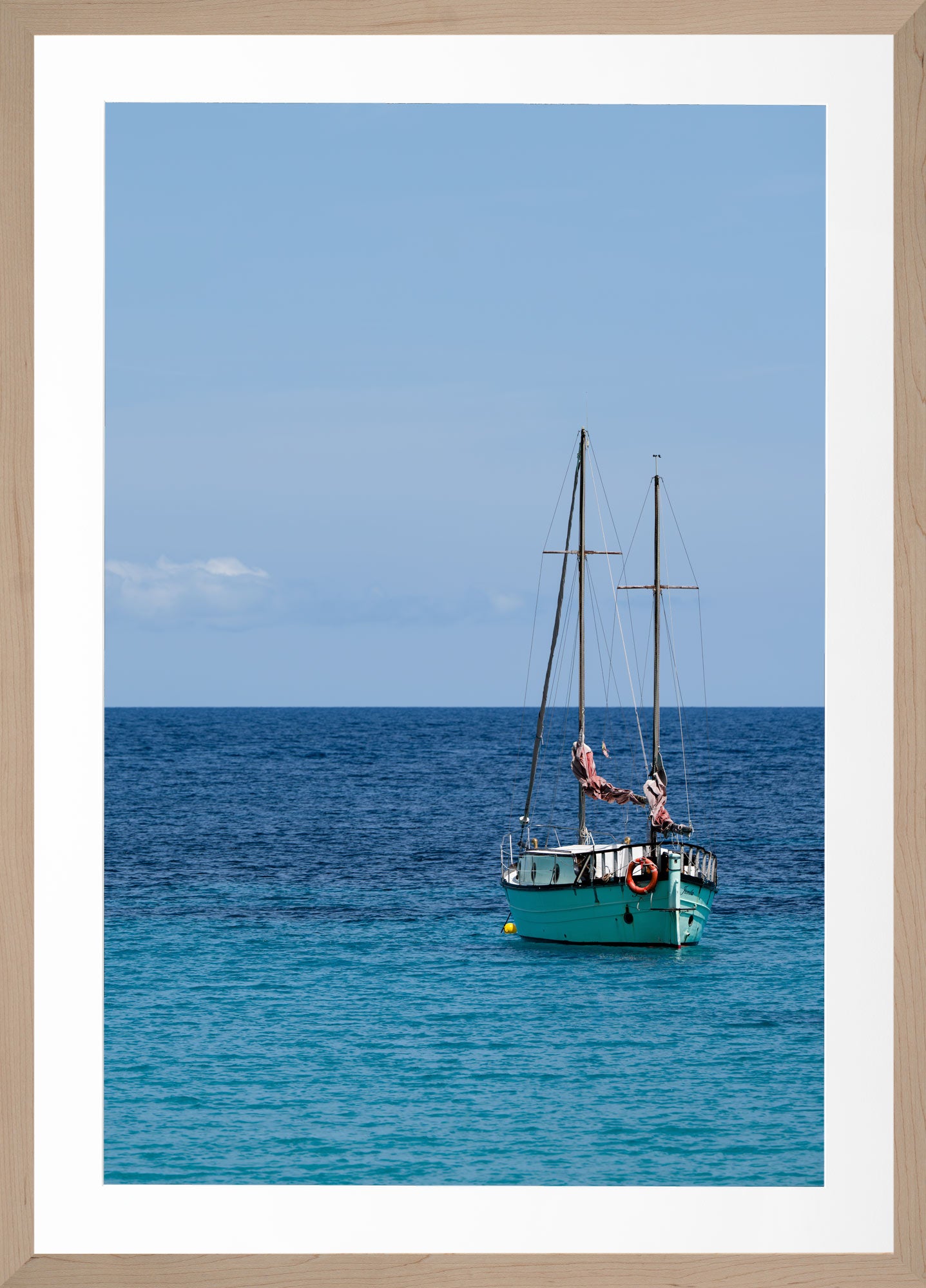 A Boat in Ibiza