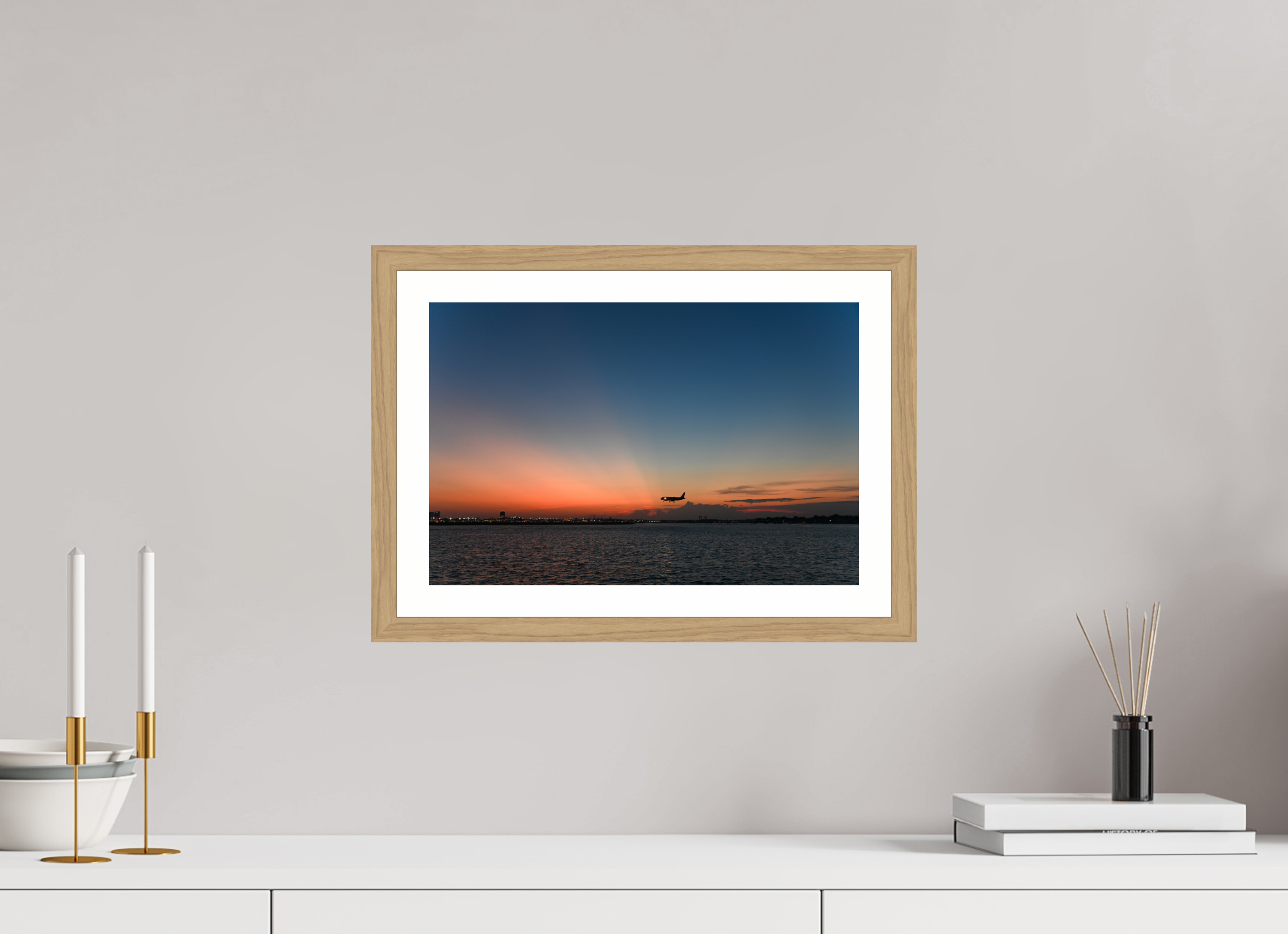 15 x 10″, Natural Oak Indigo Decent