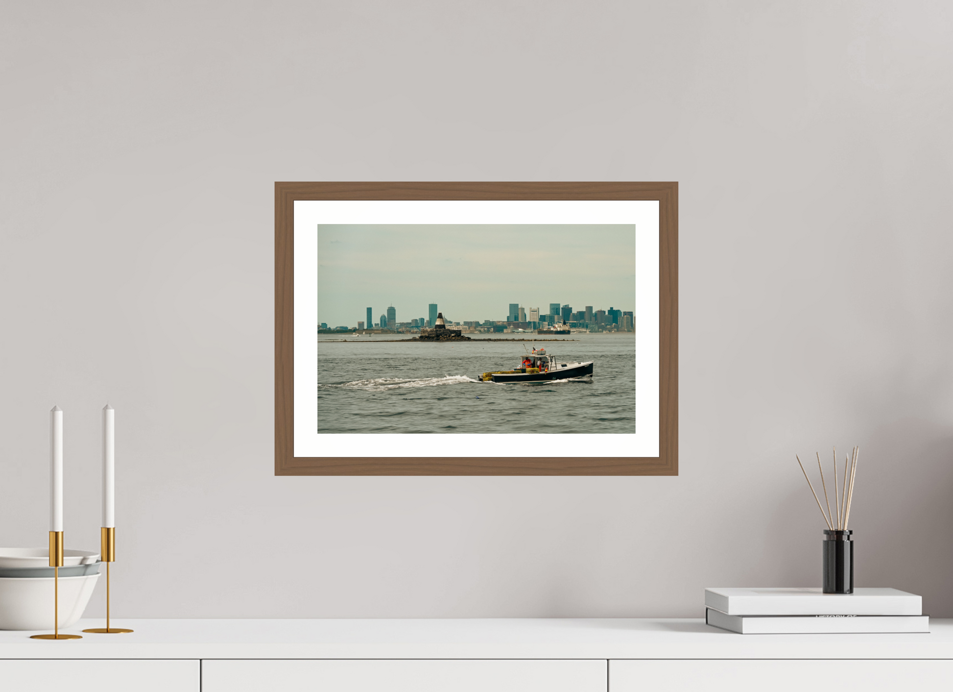 15 x 10″, Walnut Homeward with the Haul