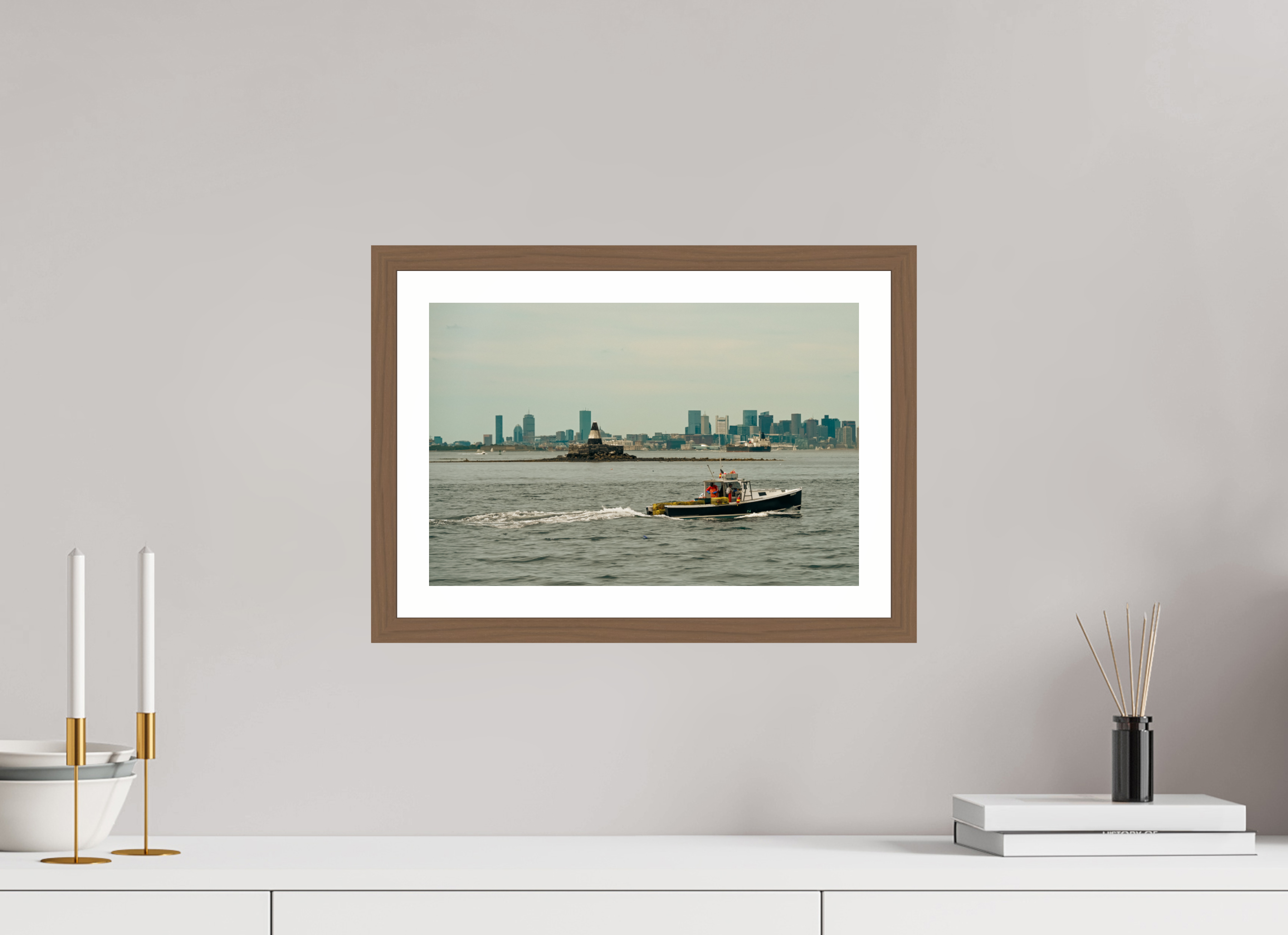 15 x 10″, Walnut Homeward with the Haul