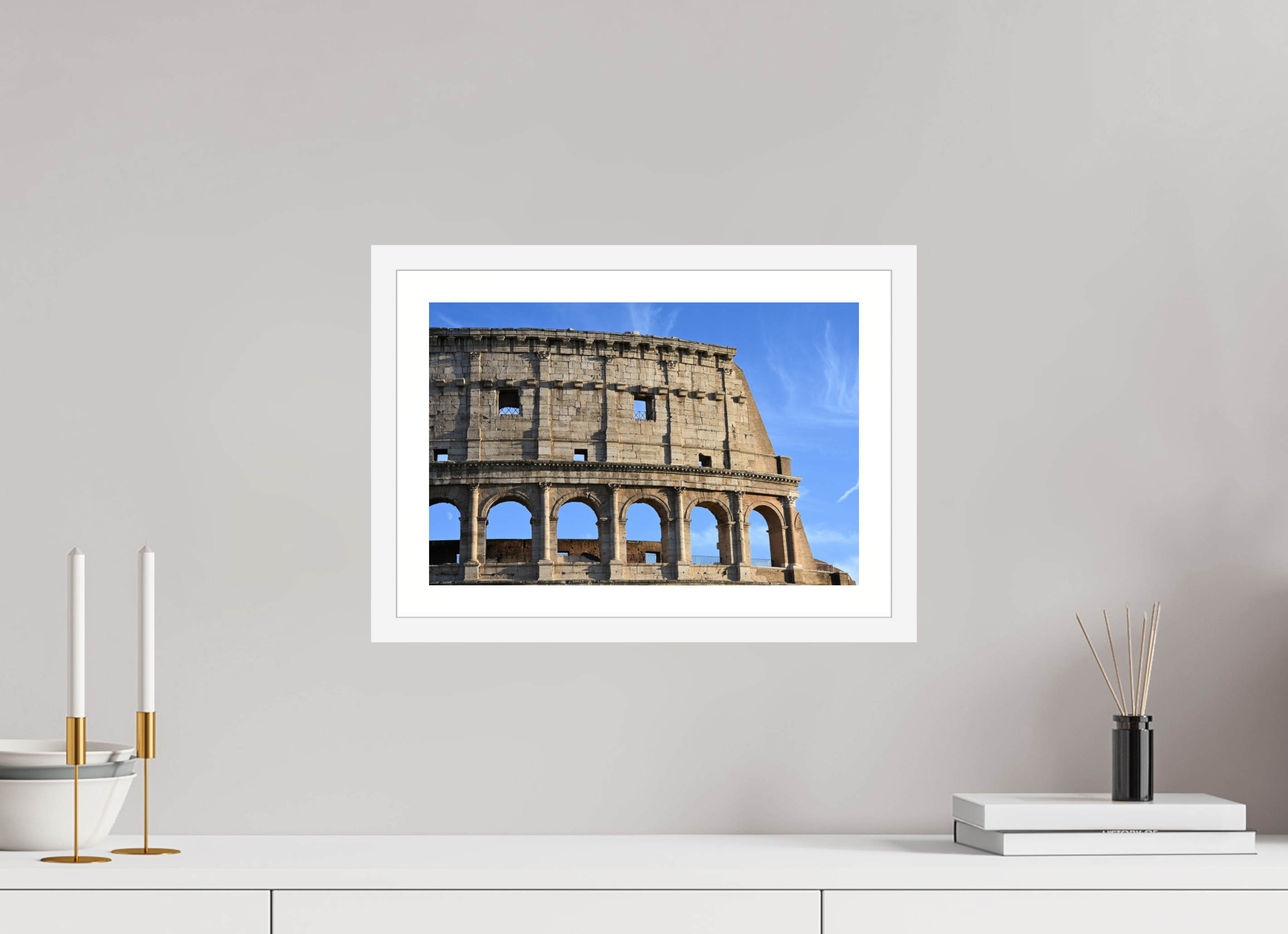 15 x 10″, Matt White Peep the Moon