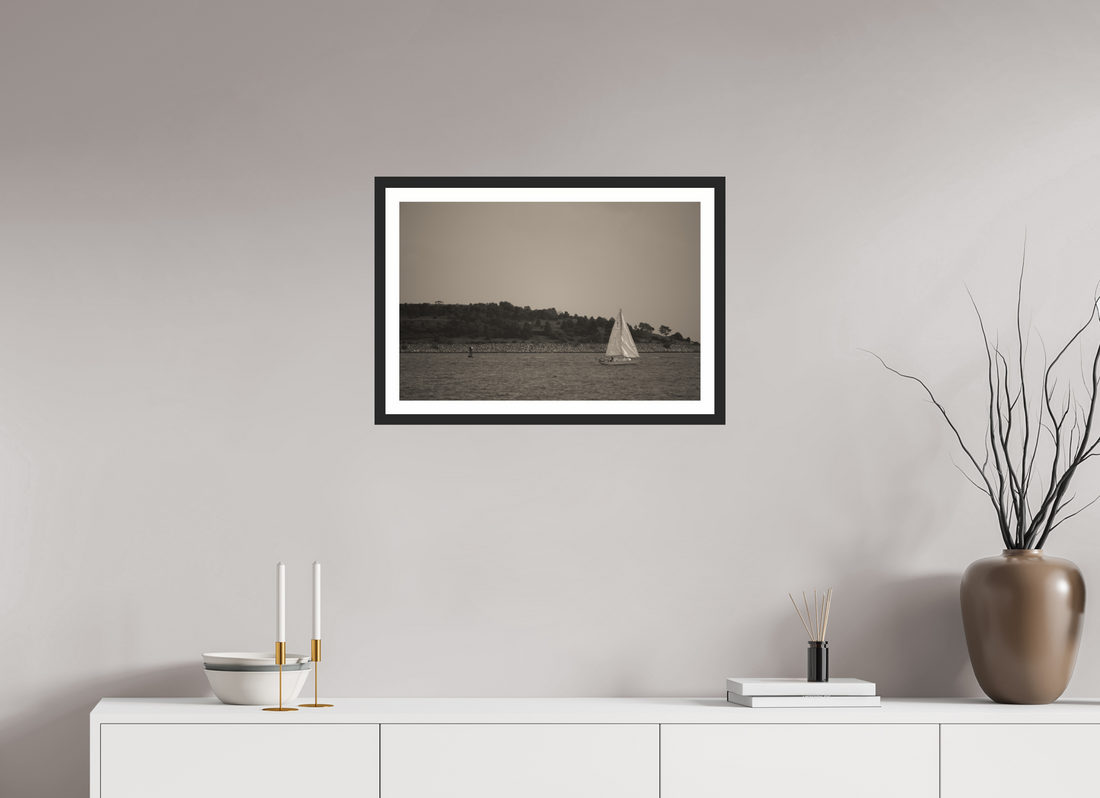 24 x 16″, Matt Black The Timeless Passage