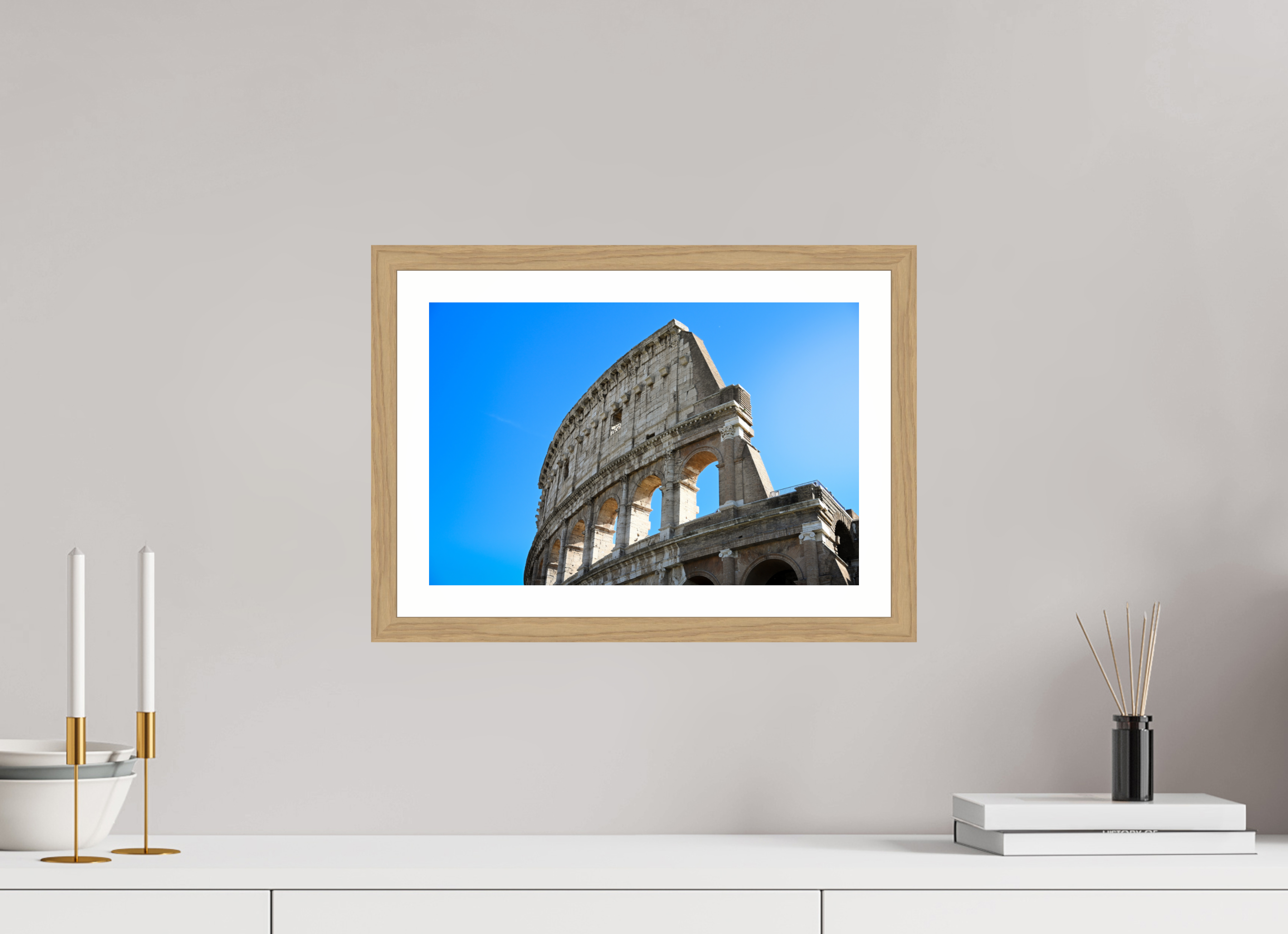 15 x 10″, Natural Oak Arches of Time