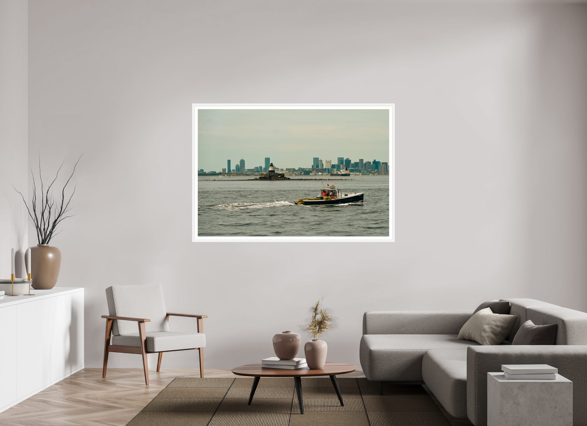 66 x 44″, Matt White Homeward with the Haul