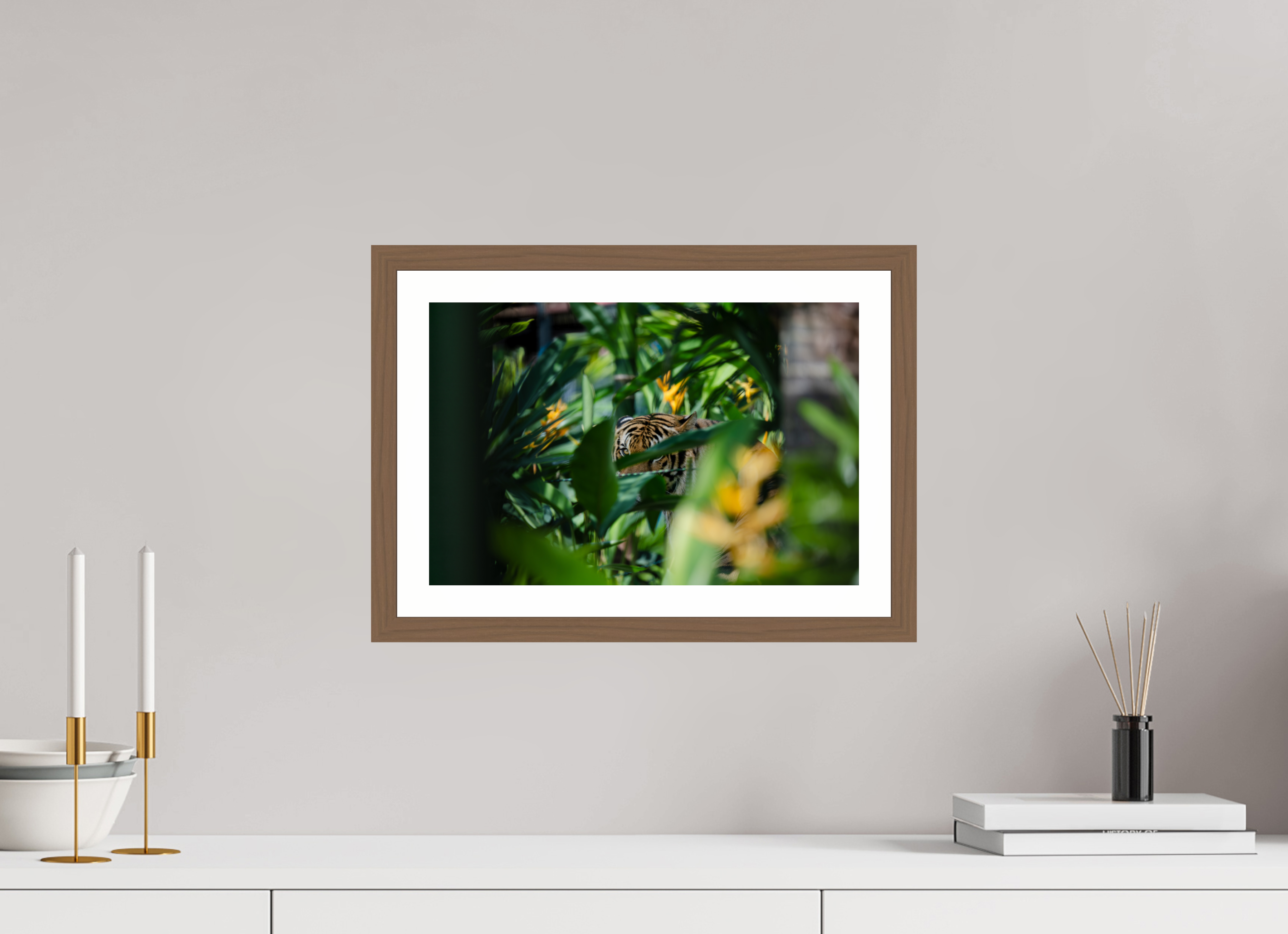 15 x 10″, Walnut Hidden Gaze