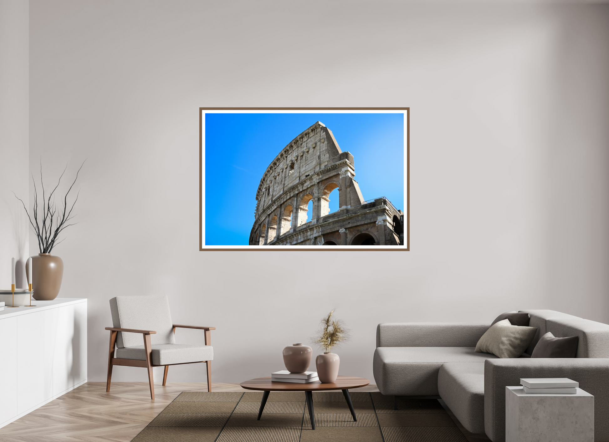 66 x 44″, Walnut Arches of Time