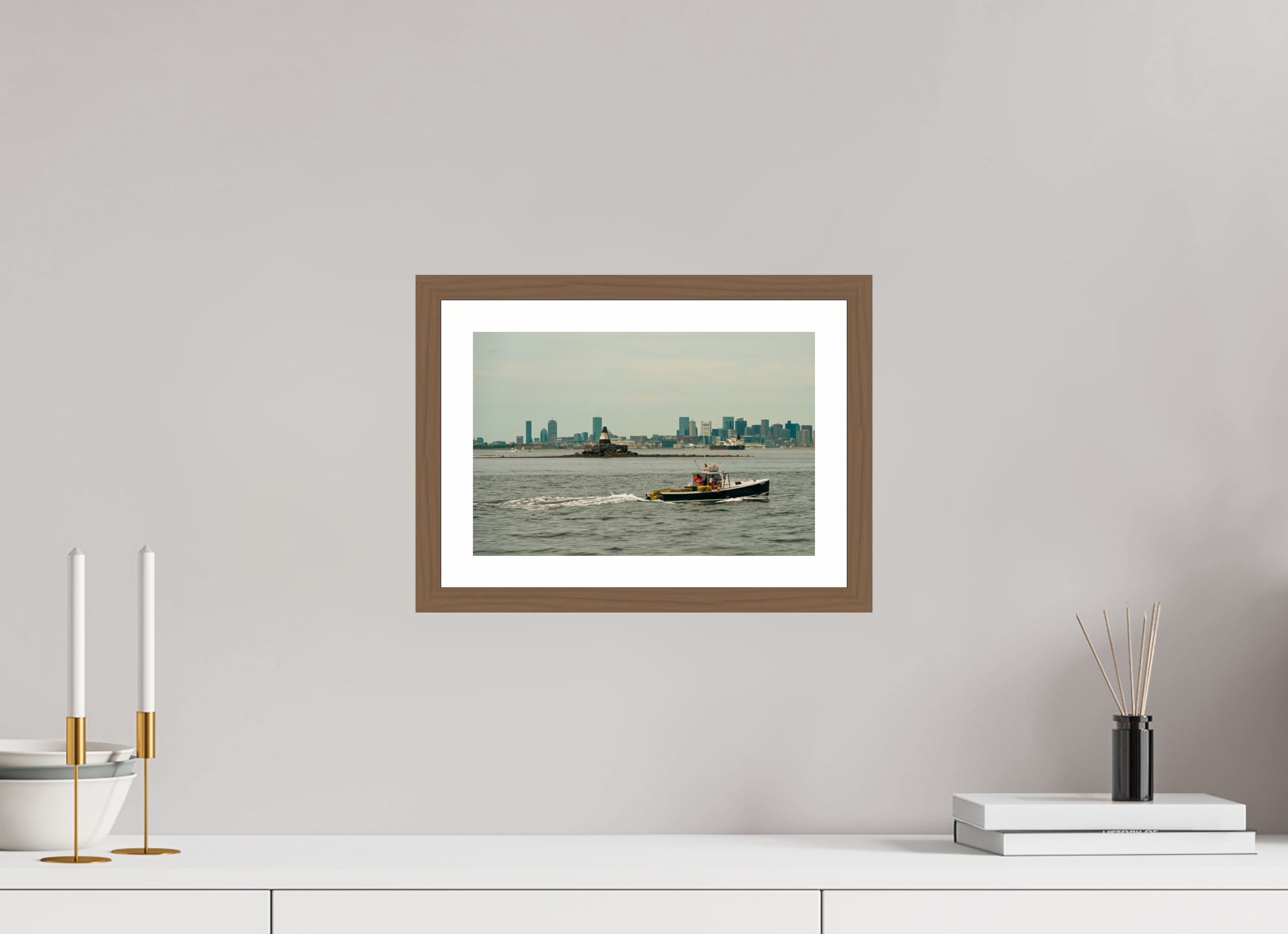 12 x 8″, Walnut Homeward with the Haul