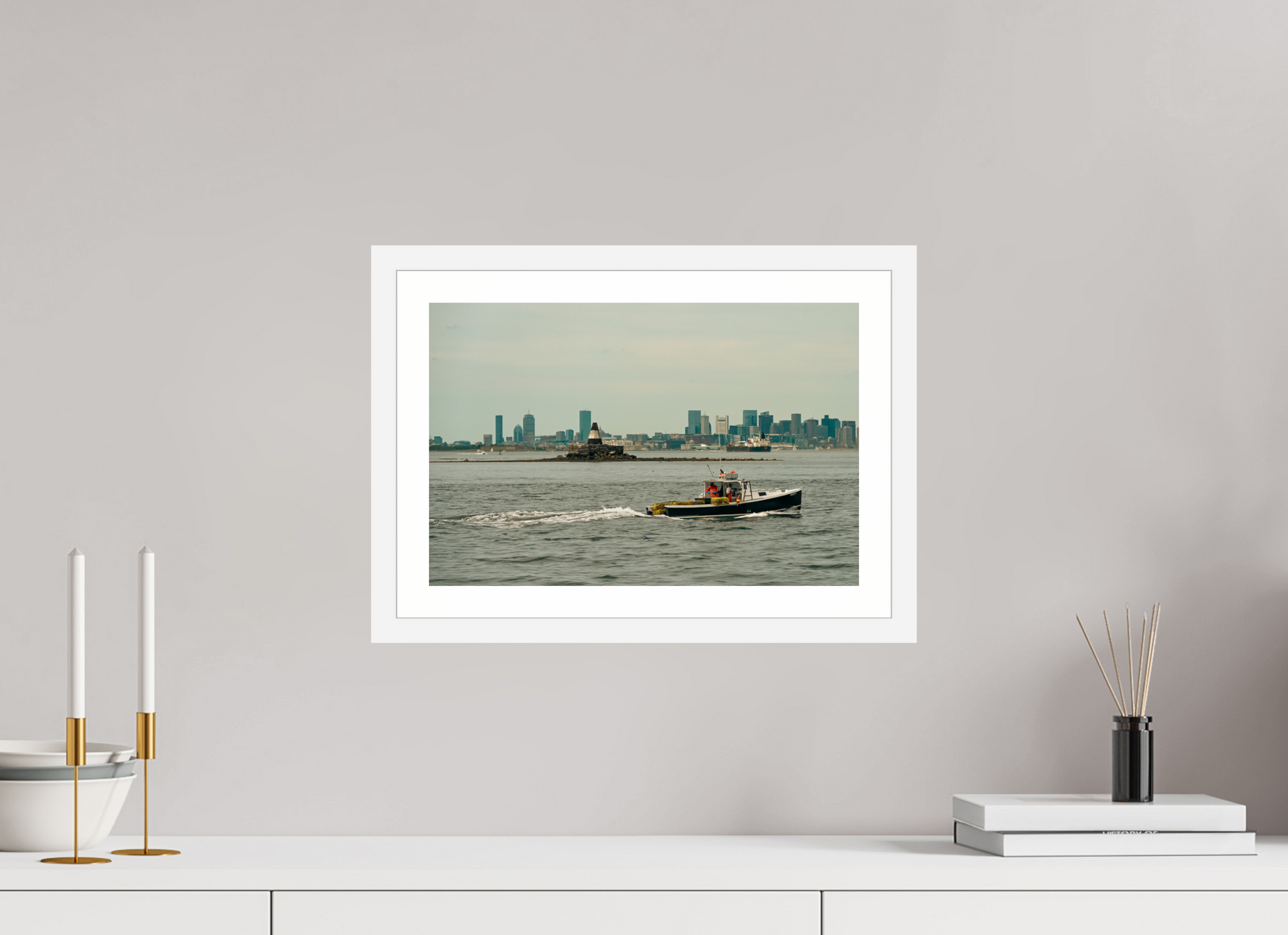 15 x 10″, Matt White Homeward with the Haul