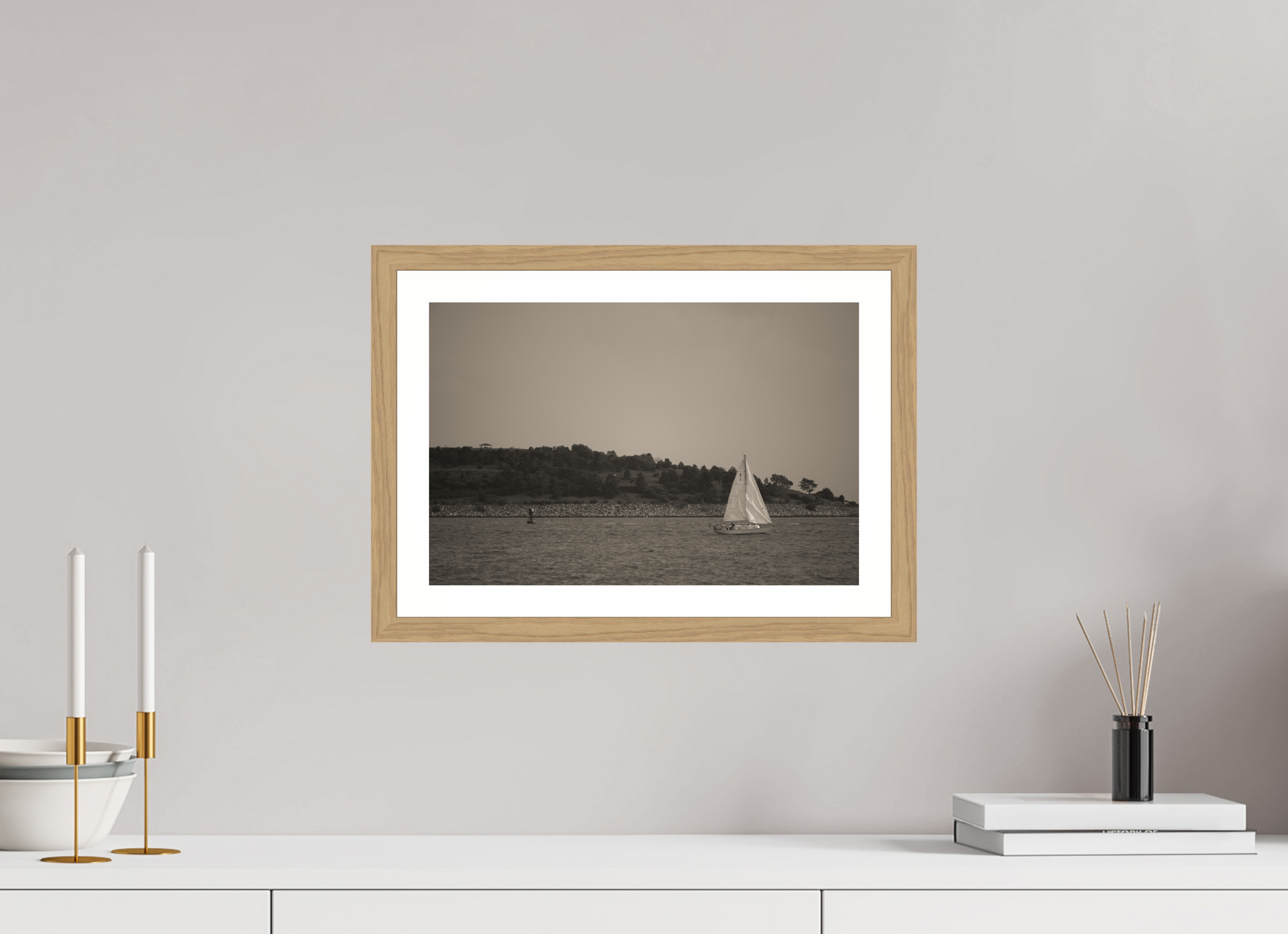 15 x 10″, Natural Oak The Timeless Passage