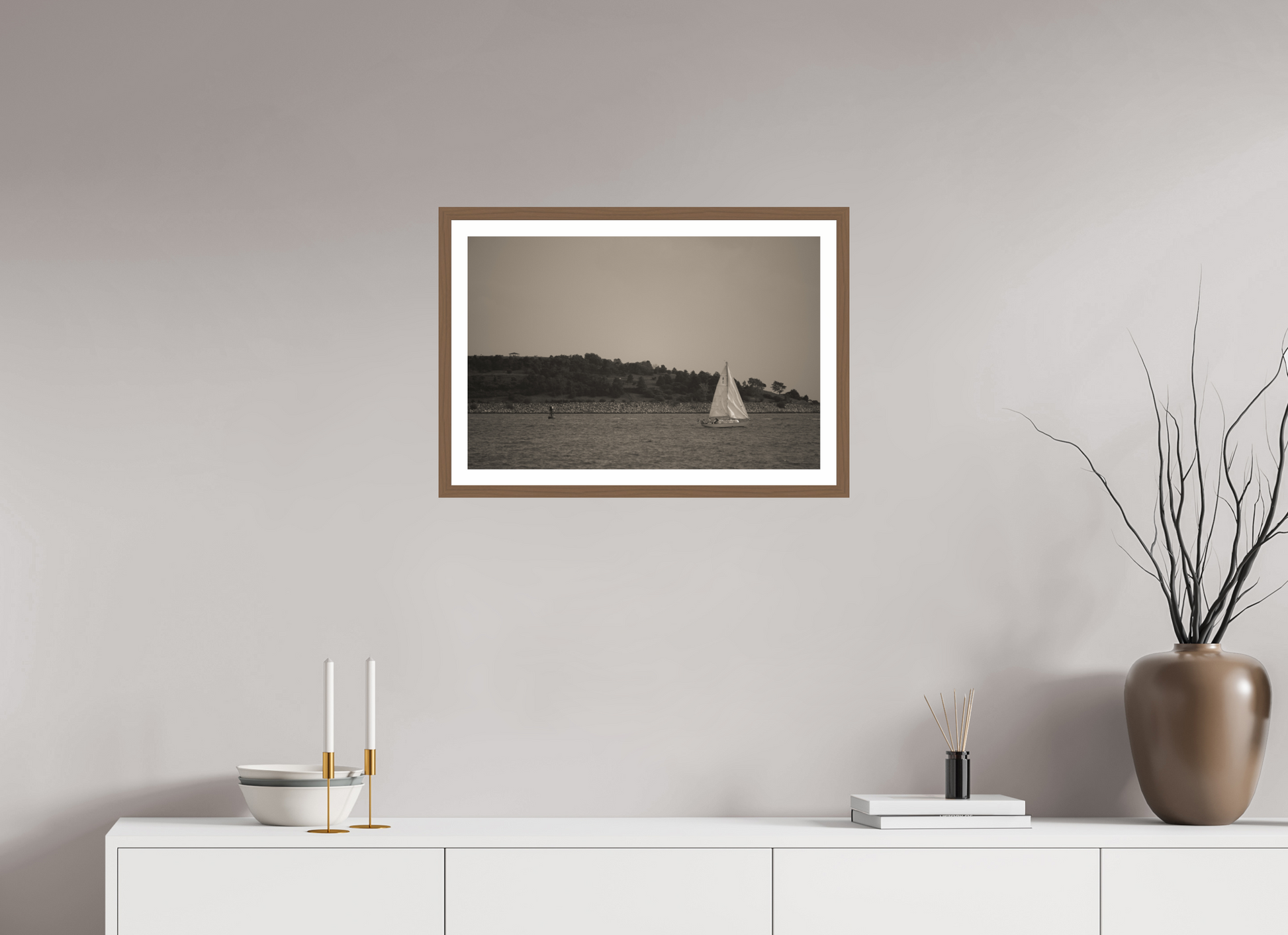 24 x 16″, Walnut The Timeless Passage